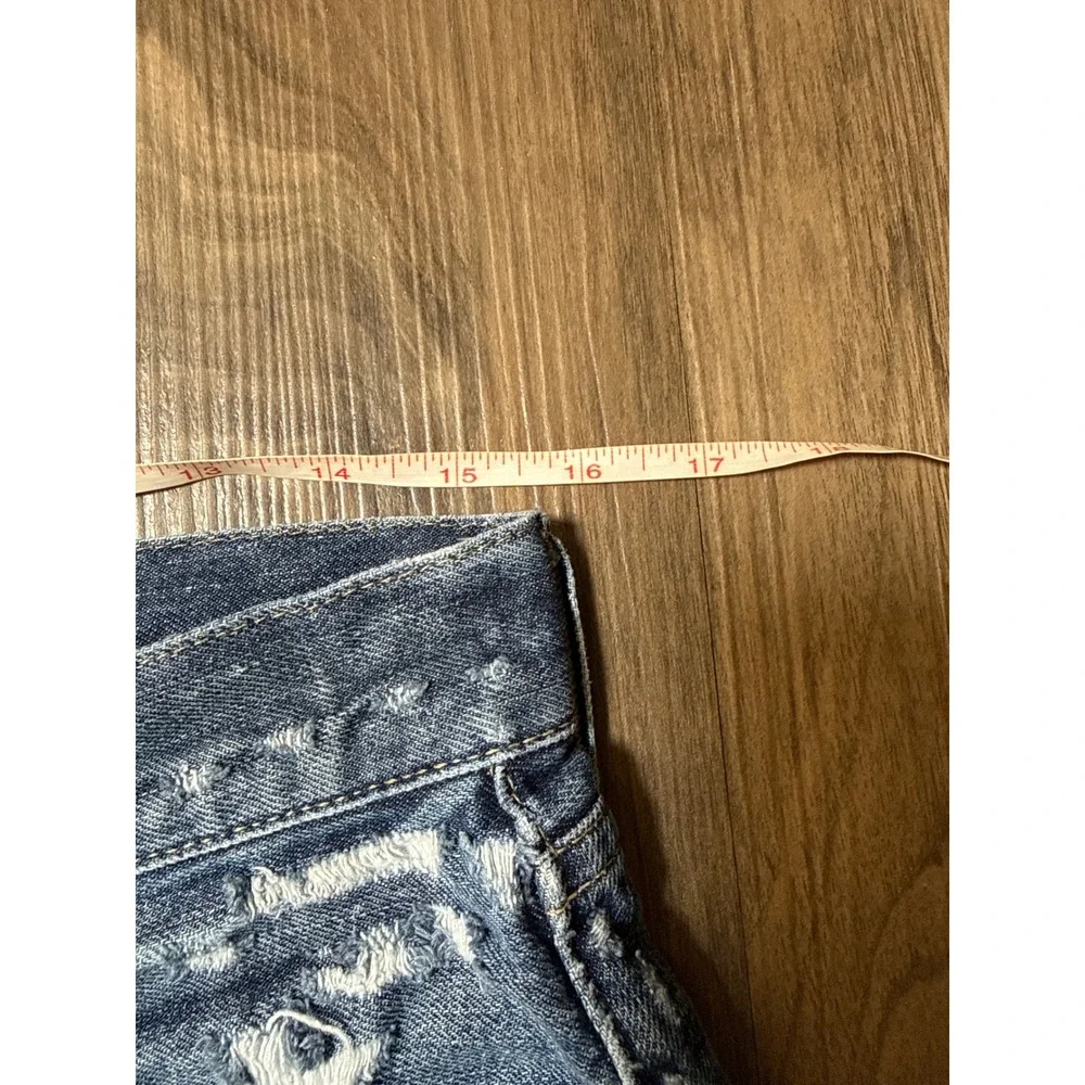 Polo Ralph Lauren Women's The Crosby Relaxed Blue Denim Shorts Women's Sz‎ 28